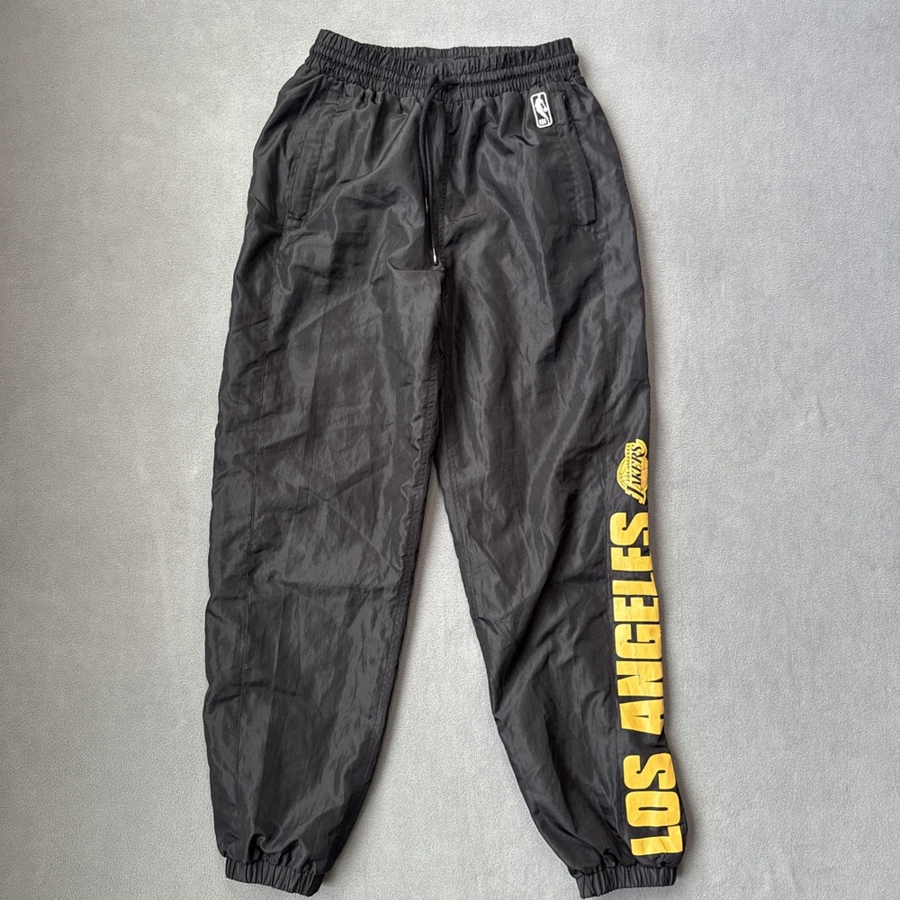 VTG NBA Track Pants Mens Small‎ W26 Los Angeles Lakers Basketball Coast To Coast